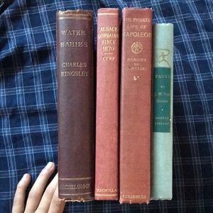 Four antique books!